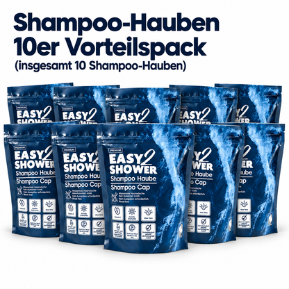 Easy2Shower Shampoo Haube – Vorteilspack & Karton