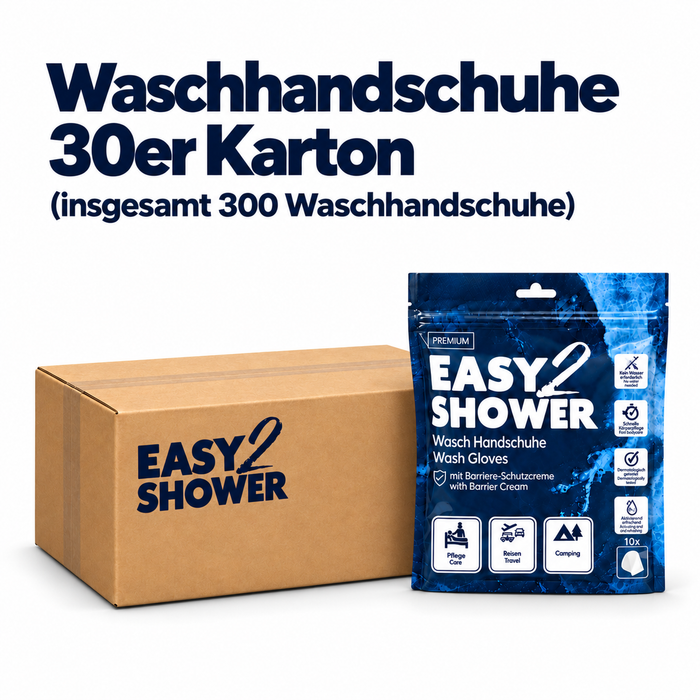 Waschhandschuhe · 30er Karton